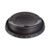 The Gourmet Lid Hot Cup Lids for Trophy Plus, Fits 12 oz to 20 oz Cups, Plastic, Black, 125 Lids/Sleeve, 12 Sleeves/Carton