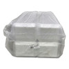 Meat Trays, #4P, 9.5 x 7.19 x 1.2, White, Foam, 500/Carton Meat Trays, #4P, 9.5 x 7.19 x 1.2, White, Foam, 500/Carton