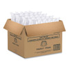 D-T Sundae/Cold Cup Lids, Fits 6 oz/8 oz/12 oz Cold Cups, Plastic, Clear, 50/Pack, 20 Packs/Carton