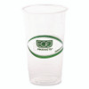 GreenStripe Renewable and Compostable PLA Cold Cups, 24 oz, Plastic, Clear, 50/Pack, 20 Packs/Carton