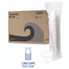 Clear Plastic Cold Cups, Squat, 9 oz, 1,000/Carton