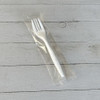 Mediumweight Wrapped Polypropylene Cutlery, Fork, 5.51", Plastic, White, 1,000/Carton