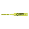 HI-LITER Desk-Style Highlighters, Fluorescent Yellow Ink, Chisel Tip, Yellow/Black Barrel, 200/Box