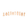 Wooden Community Figures - Set of 10 - For Ages 18m+ - Wooden Peg Dolls for Kids - 10 Different Shapes - Loose Parts Wooden Toys for Toddlers Wooden Community Figures - Set of 10 - For Ages 18m+ - Wooden Peg Dolls for Kids - 10 Different Shapes - Loose Parts Wooden Toys for Toddlers