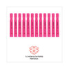 Desk Highlighters, Fluorescent Pink Ink, Chisel Tip, Pink Barrel, Dozen