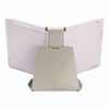 Antimicrobial Desktop Reference and Display System, 10 Panels with White Borders, White Base