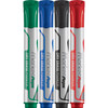 Marker'Peps Dry Erase Jumbo Marker, Bullet Tip, 4 Per Pack, 6 Packs
