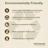 EcoFriendly Mailing Labels, Inkjet/Laser Printers, 1 x 2.63, White, 30/Sheet, 25 Sheets/Pack