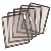 Desktop Reference Starter Set, 10 Antimicrobial Wire-Reinforced Pockets