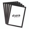 SOLO Magnetic Frame, 8.5 x 11 Insert, Black Frame, 5/Pack