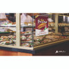 Wall Mount Side-Loading Acrylic Sign Holders, 8 x 11, Clear Frame, 6/Pack