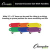 Plastic Standard Scooter Set with Handles, Set of 6