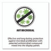 Antimicrobial Pivoting Pockets, 1 Section, Black, 10/Pack