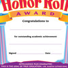 Honor Roll Award Colorful Classics Certificates, 30 Per Pack, 6 Packs Honor Roll Award Colorful Classics Certificates, 30 Per Pack, 6 Packs