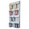 Key Rack, 24-Tag Capacity, Plastic, Gray, 8.38 x 1.38 x 14.13 Key Rack, 24-Tag Capacity, Plastic, Gray, 8.38 x 1.38 x 14.13