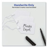 Medium-Weight White Marking Tags, 3.25 x 1.94, 1,000/Box