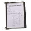 PRO Series Magnetic Wall Reference System, 5 Panels with Black Borders, Black Base