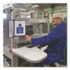 PRO Series Magnetic Wall Reference System, 5 Panels with Black Borders, Black Base