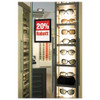 DURAFRAME Sign Holder, 5.5 x 8.5, Black Frame, 2/Pack