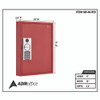 Steel Digital Lock Key Cabinet, 60-Key, 13 x 2.6 x 17, Stainless Steel 304, Red Steel Digital Lock Key Cabinet, 60-Key, 13 x 2.6 x 17, Stainless Steel 304, Red