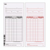 Time Clock Cards for Lathem Time 7000E, Two Sides, 3.5 x 7.25, 100/Pack