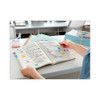 Page Flags in Desk Grip Dispenser, 1 x 1.75, Blue, 200/Dispenser