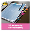 Page Flags in Desk Grip Dispenser, 1 x 1.75, Yellow, 200/Dispenser
