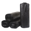 Low-Density Commercial Can Liners, 60 gal, 1.5 mil, 38" x 58", Black, Interleaved Roll, 20 Bags/Roll, 5 Rolls/Carton