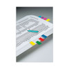 Page Flags in Portable Dispenser, Assorted Primary, 20 Flags/Color, 100 Flags/Pack