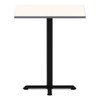 Reversible Laminate Table Top, Square, 35.38w x 35.38d, White/Gray