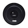 Deluxe 13 1/2" Indoor/Outdoor Atomic Clock, 13.5" Overall Diameter, Black Case, 1 AA (sold separately)