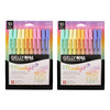 Moonlight Gel Pens, 10 Bold Point, Assorted Pastel Colors, 10 Per Set, 2 Sets