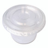 Souffle/Portion Cup Lids, Fits 3.25 oz to 5.5 oz Portion Cups, Plastic, Clear, 2,500/Carton
