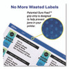 White Shipping Labels-Bulk Packs, Inkjet/Laser Printers, 3.33 x 4, White, 6/Sheet, 250 Sheets/Box