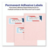 White Shipping Labels-Bulk Packs, Inkjet/Laser Printers, 3.33 x 4, White, 6/Sheet, 250 Sheets/Box
