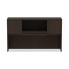 Alera Valencia Series Hutch with Doors, 4 Compartments, 58.88w x 15d x 35.38h, Espresso