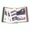 Wall-Mount Display with Foldfive Expansion Pockets, 10 Panels with Assorted Borders