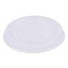 Souffle/Portion Cup Lids, Fits 1.5 oz and 2 oz Portion Cups, Plastic, Clear, 2,500/Carton