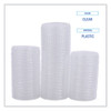Souffle/Portion Cup Lids, Fits 1.5 oz and 2 oz Portion Cups, Plastic, Clear, 2,500/Carton