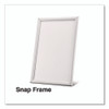 Poster Frame, Aluminum, 17 x 11 Insert, Silver