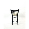 Cobra Series Barstool, Supports Up to 300 lbs, 28.5" Seat Height, Cream Seat, Black Back, Black Base