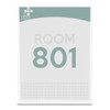 Superior Image Double Sided Sign Holder, 8.5 x 11 Insert, Clear
