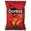 Nacho Cheese Tortilla Chips, 1.75 oz Bag, 64/Carton