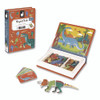 Magneti'books, Dinosaurs, 50 Pieces (10 Cards, 40 Magnetic Shapes), Ages 3 to 8 Years