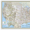 United States Classic Map, Enlarged and Laminated, 69.25" x 48" United States Classic Map, Enlarged and Laminated, 69.25" x 48"