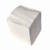 Cocktail Napkins, 1-Ply, 9w x 9d, White, 500/Pack, 8 Packs/Carton