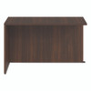 Alera Seville Series Return Shell, Reversible, 48" x 24" x 29", Mahogany