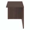Alera Seville Series Return Shell, Reversible, 48" x 24" x 29", Mahogany