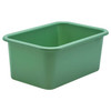 Eucalyptus Green Small Plastic Storage Bin, Pack of 6