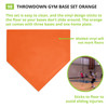 Throwdown Gym Base Set, Orange, Set of 4